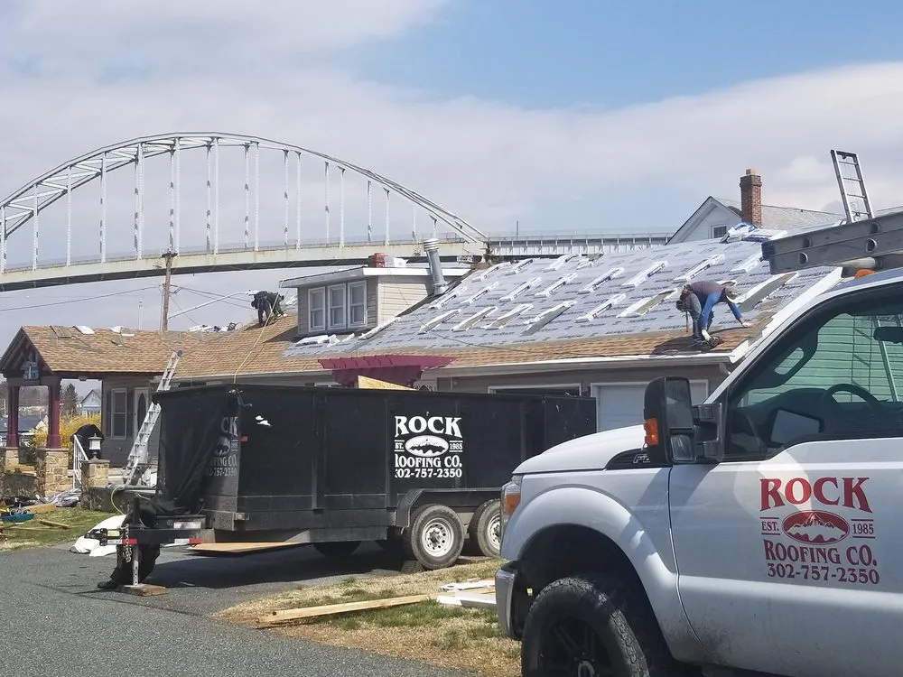 Professional residential roofing service experts serving Chesapeake City, MD - Rock Roof