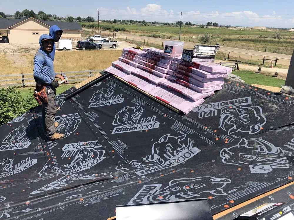 Slide of Rock Shield Roofing