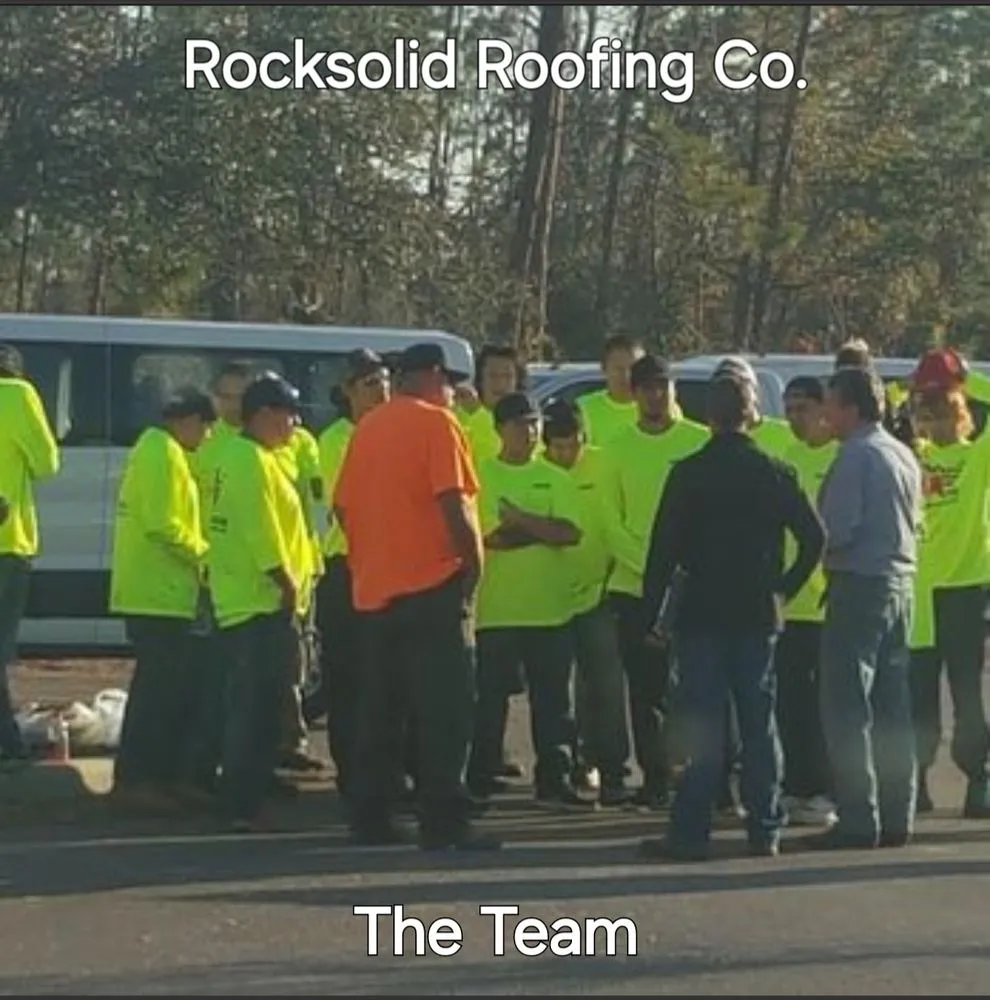 Slide of Rock Solid Roofing Company