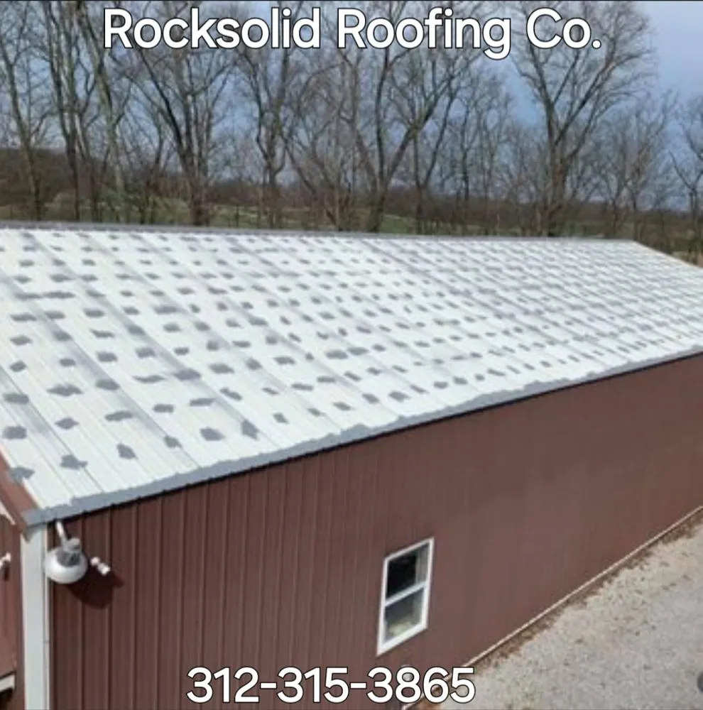 Slide of Rock Solid Roofing Company