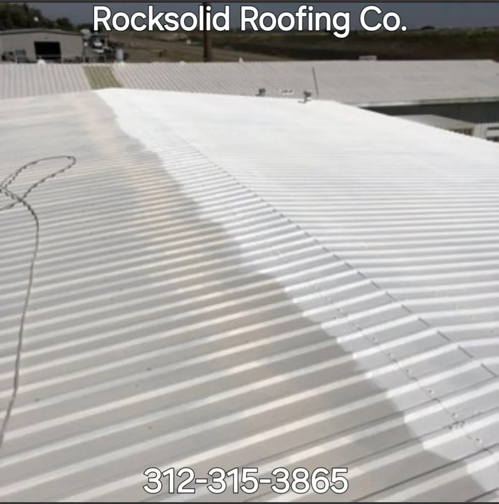 Slide of Rock Solid Roofing Company