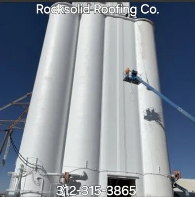 Rock Solid Roofing Company Logo