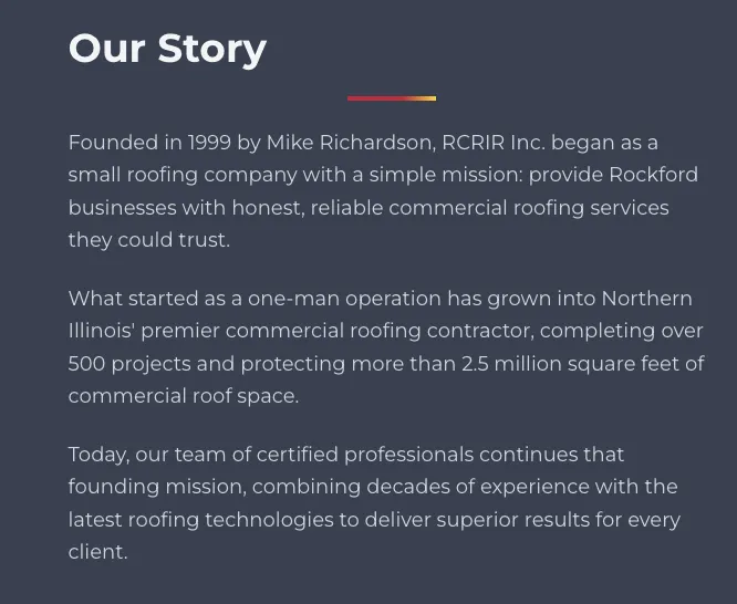 Slide of Rockford Commercial Roofing