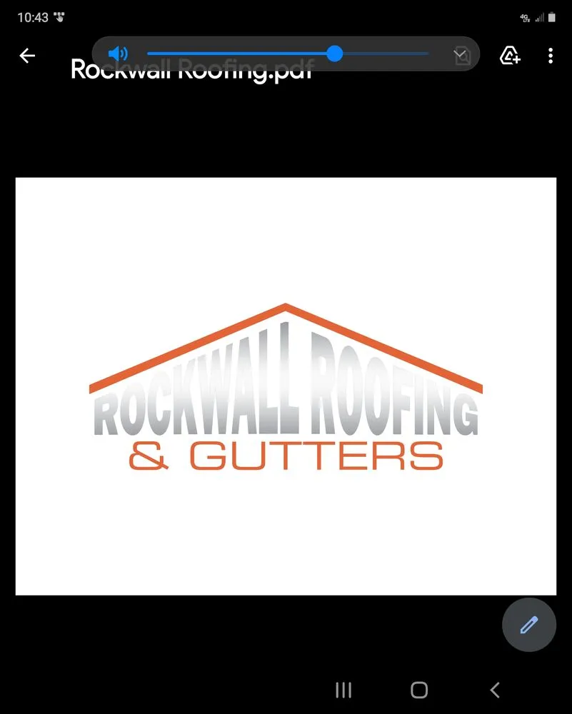Slide of Rockwall Roofing & Gutters