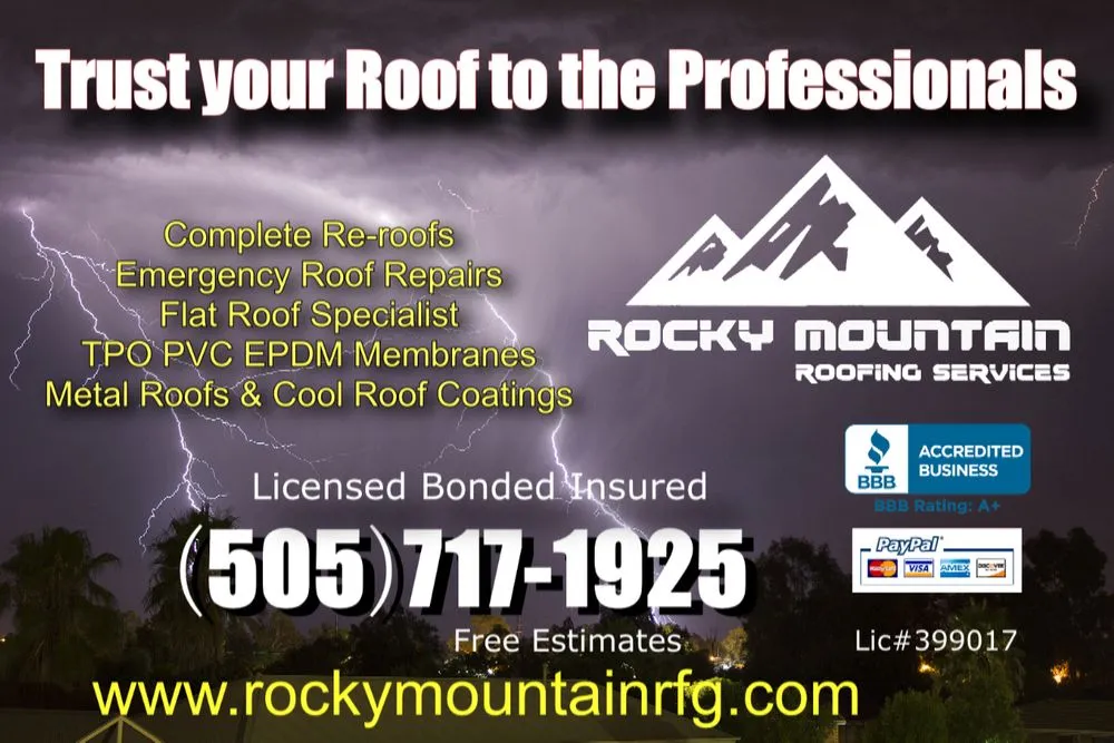 Slide of Rocky Mountain Roofing Services