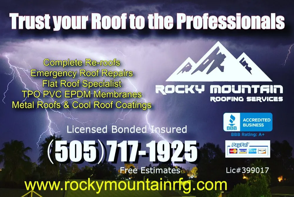 Slide of Rocky Mountain Roofing Services