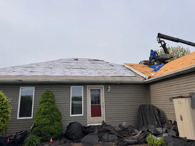 Professional roof inspection in Edon, OH - Rocky Roofing And Remodeling