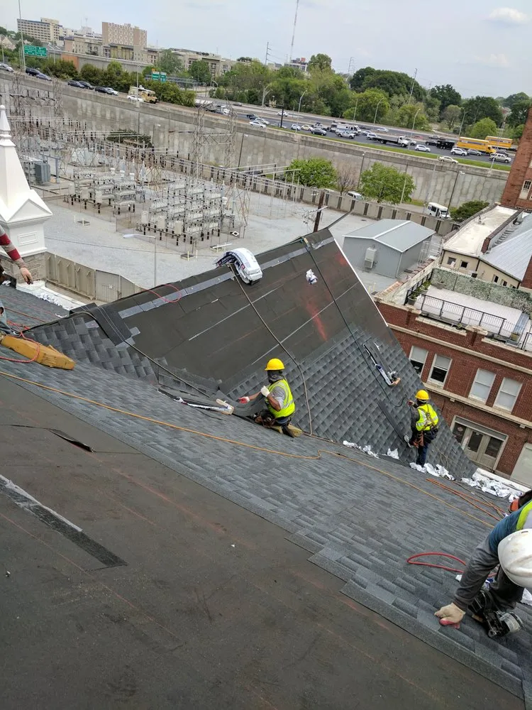 Slide of Rocky The Roofer