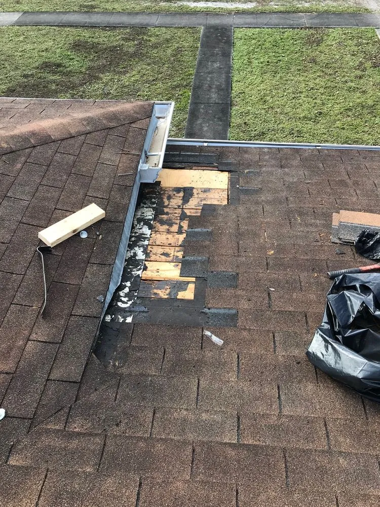 Slide of Rocky's Roofing