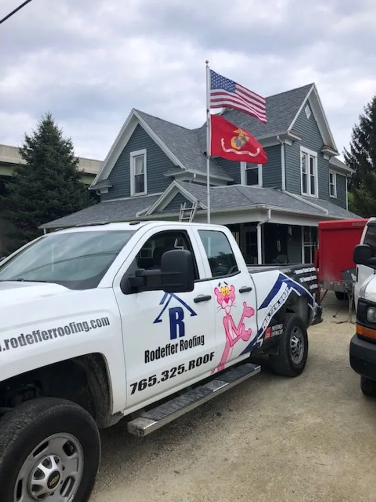 Slide of Rodeffer Roofing