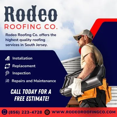 Rodeo Roofing Logo