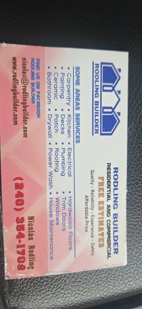 Slide of Rodling Builder