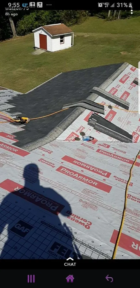 Slide of Rodney Vance Roofing