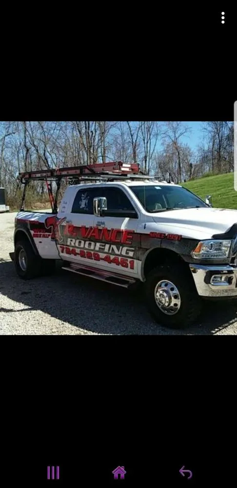 Slide of Rodney Vance Roofing