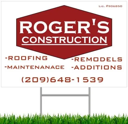 Roger's Construction Logo