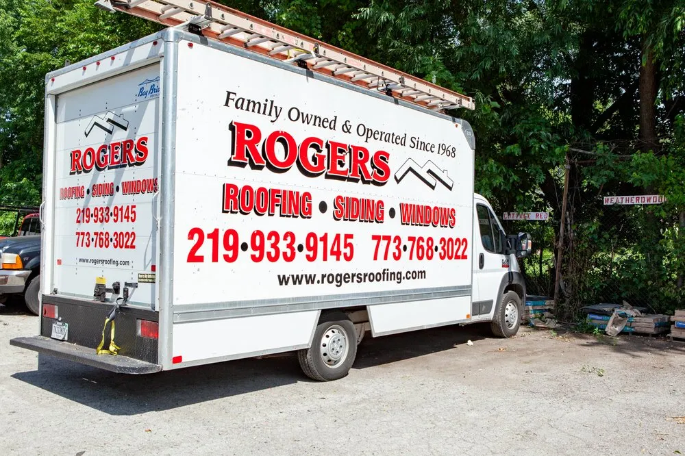 Slide of Rogers Roofing