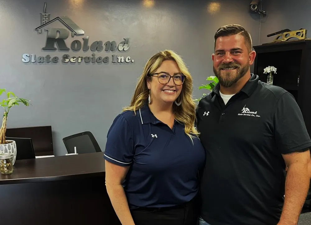 Slide of Roland Slate Service