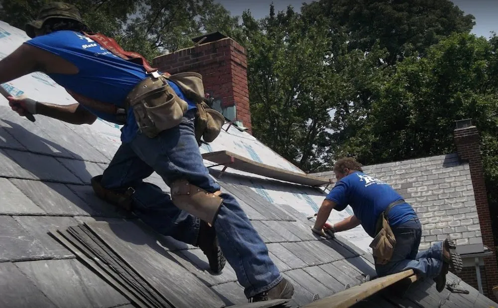 Slide of Roland Slate Service