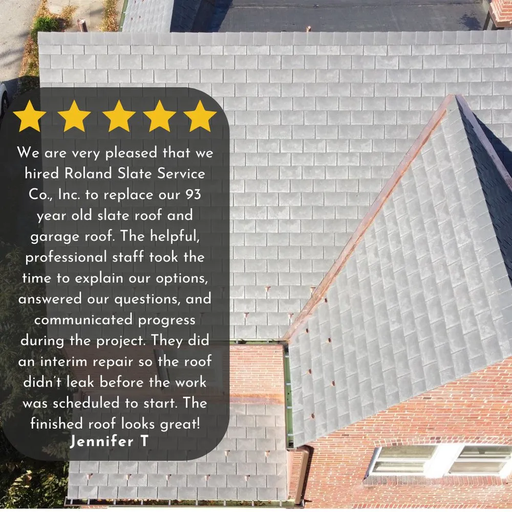 Slide of Roland Slate Service