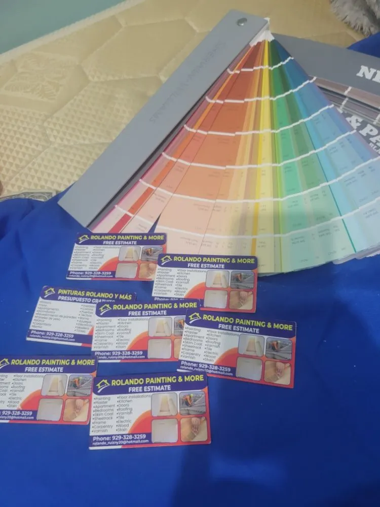 Slide of Rolando Painting & More