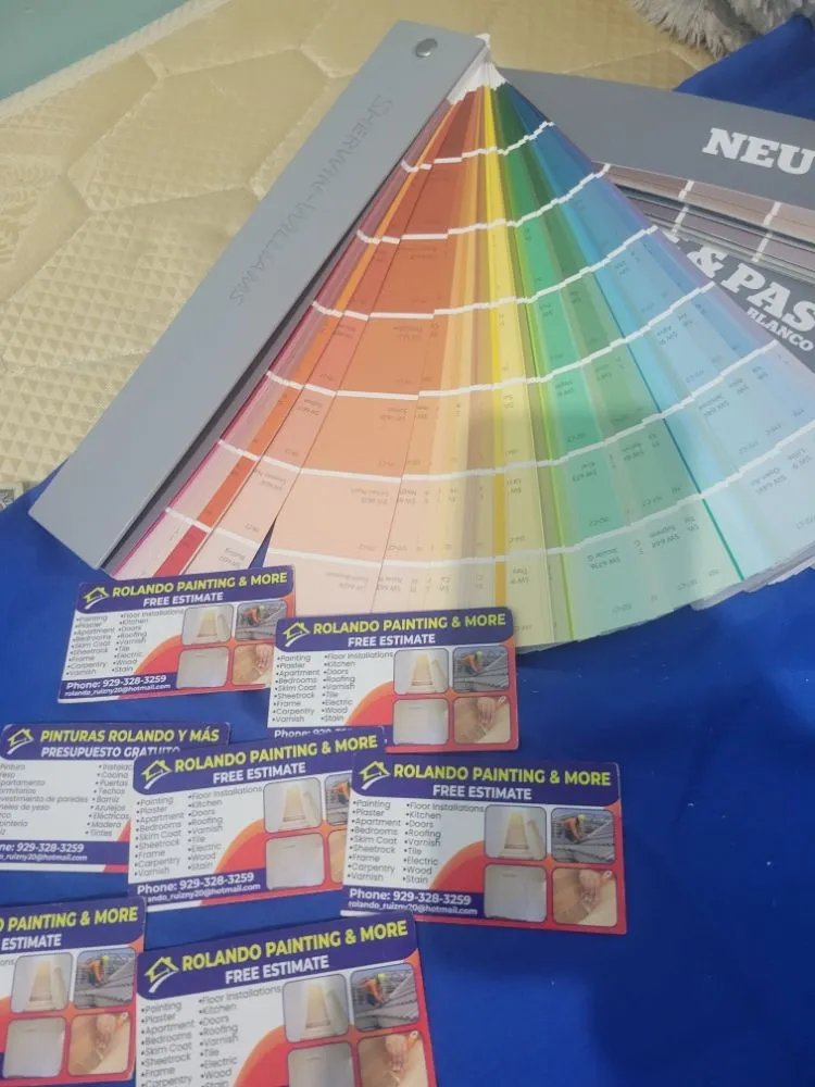 Slide of Rolando Painting & More