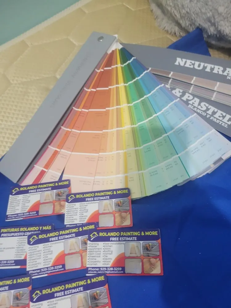 Slide of Rolando Painting & More