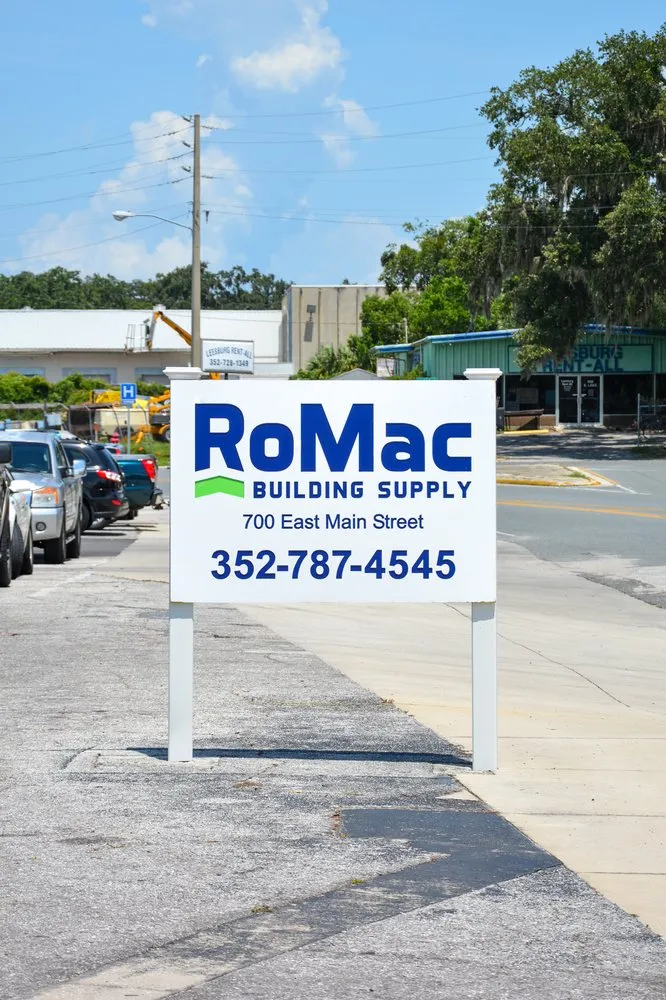 Slide of RoMac Building Supply