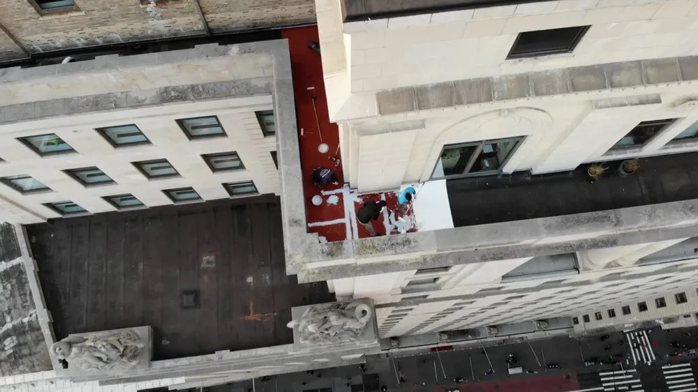 Slide of Roman Roofing