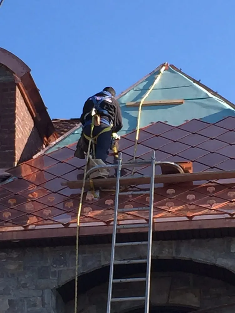 Slide of Roman Roofing