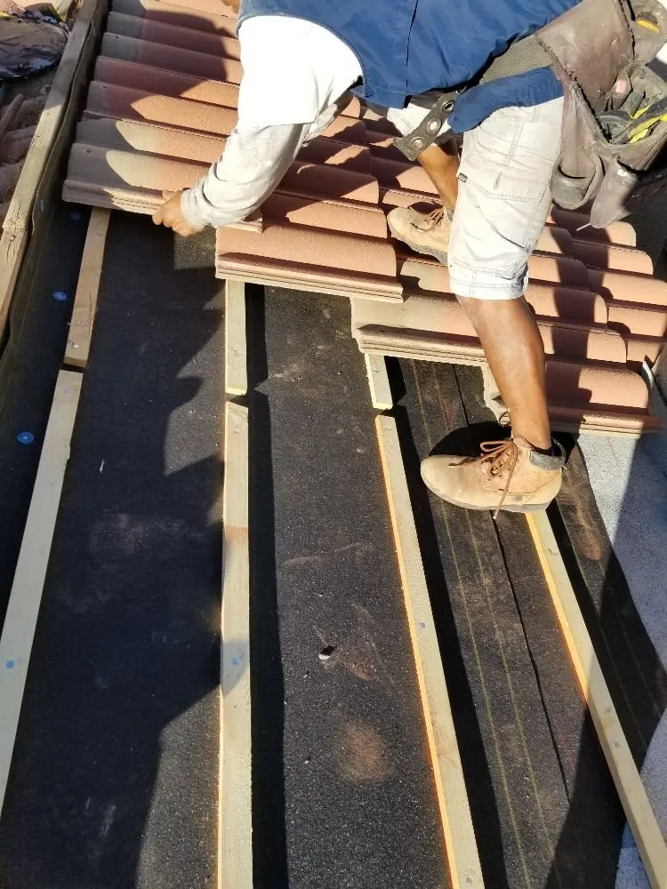 Slide of Roman Roofing