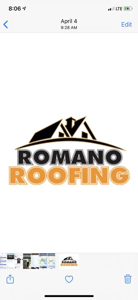 Slide of Romano Roofing