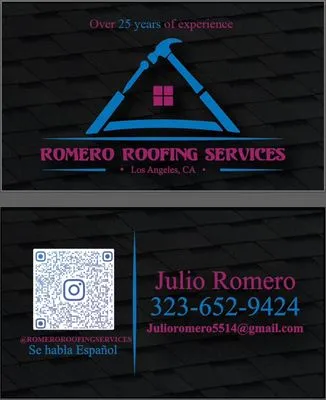 Romero Roofing Service Logo