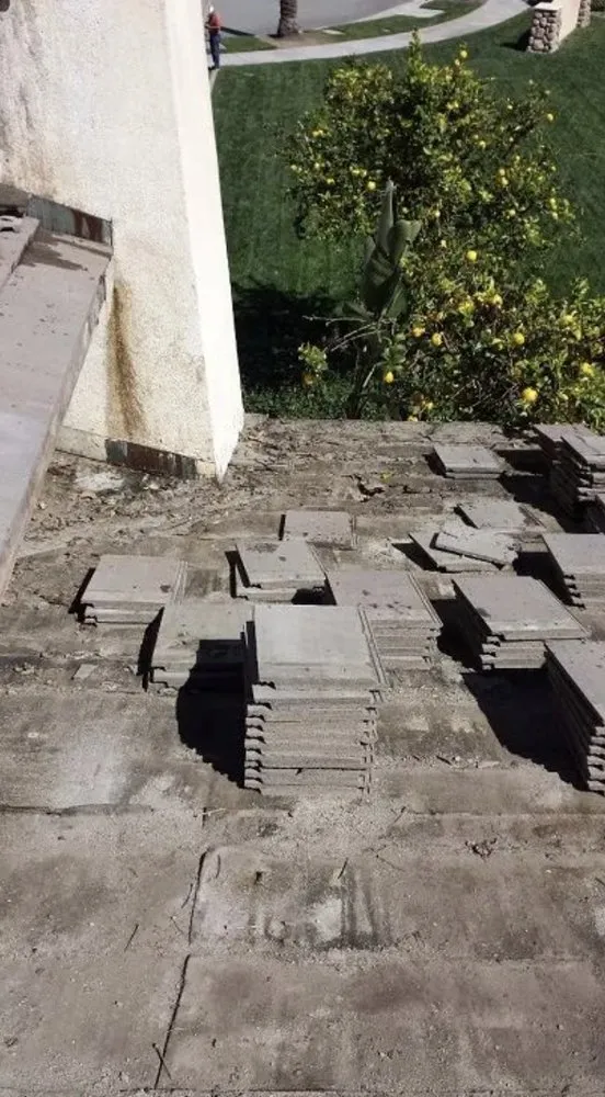 Slide of Romero's Roofing