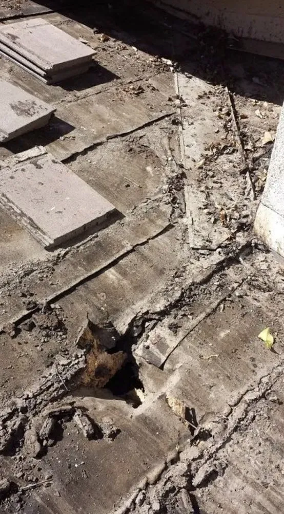 Slide of Romero's Roofing