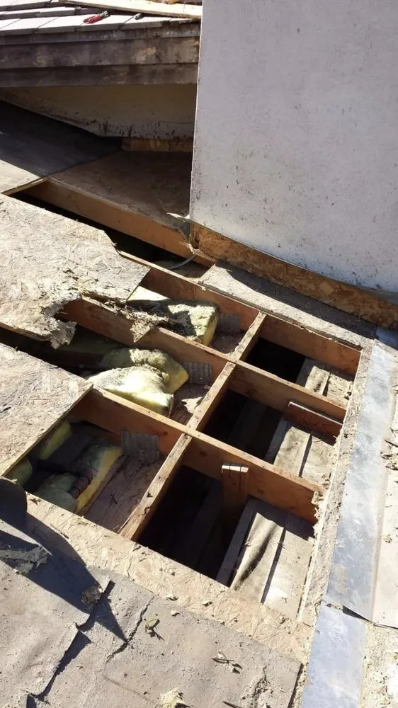 Slide of Romero's Roofing