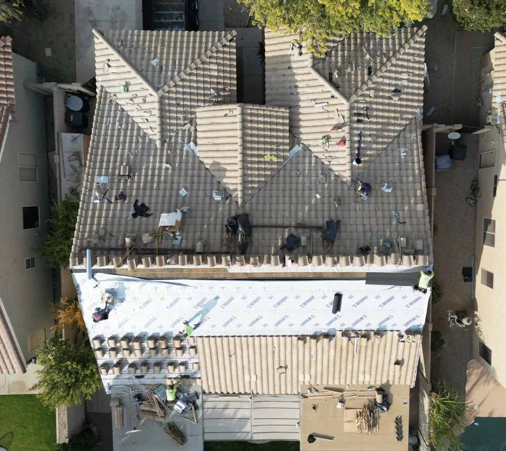 Slide of Romney Roofing