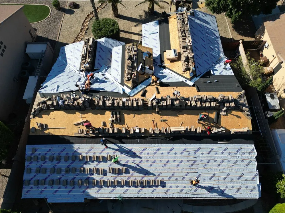 Slide of Romney Roofing