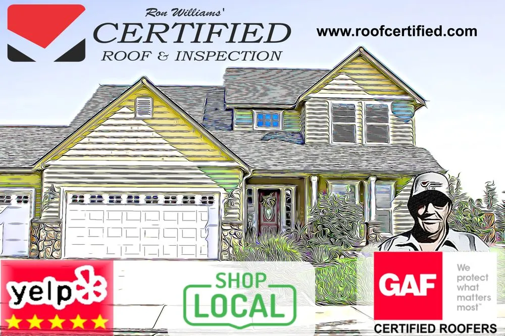 Slide of Ron Williams' Certified Roof & Inspection