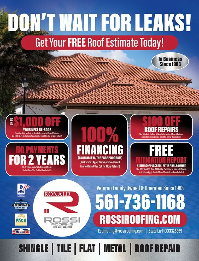 Slide of Ronald Rossi Roofing