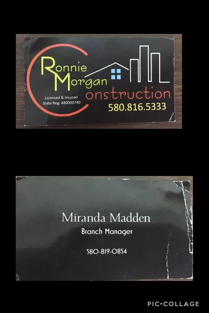 Slide of Ronnie Morgan Construction