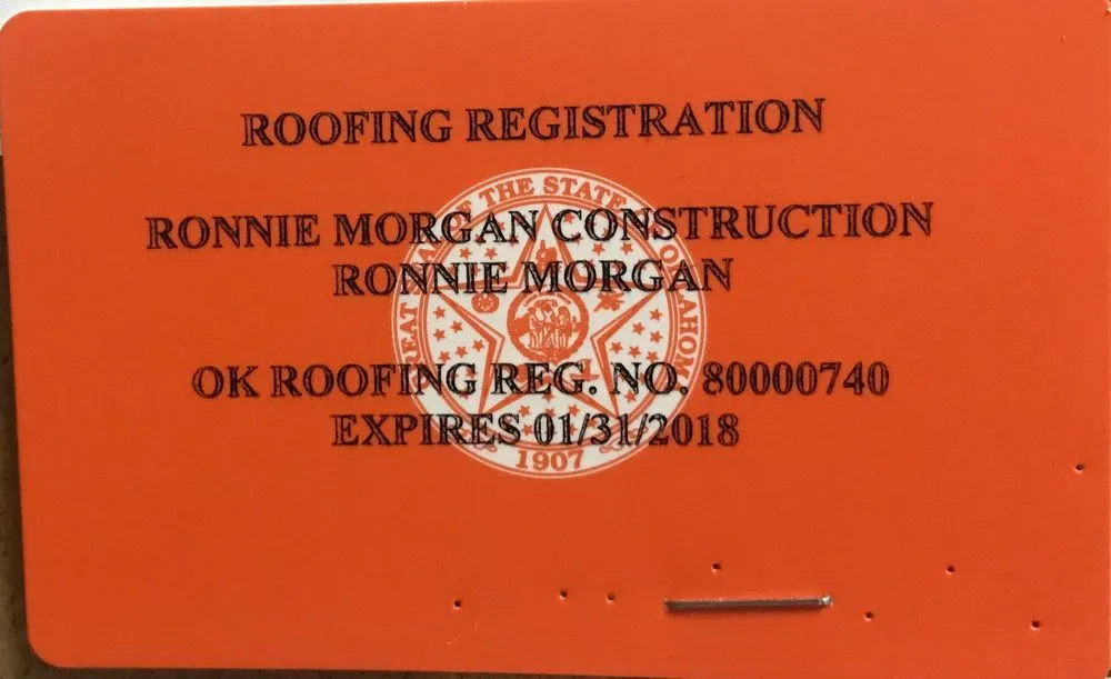 Slide of Ronnie Morgan Construction