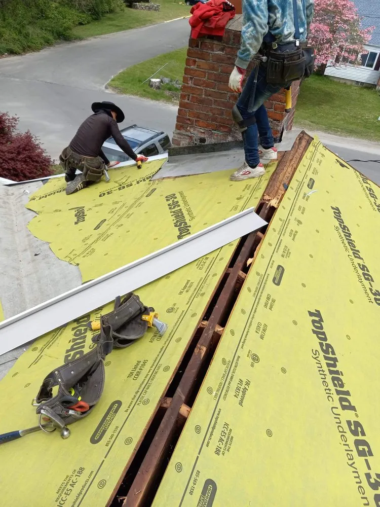 Slide of Roof & Home Construction