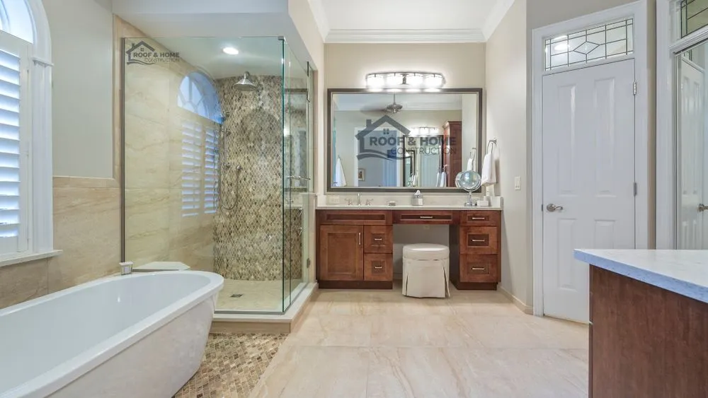 Slide of Roof & Home Construction