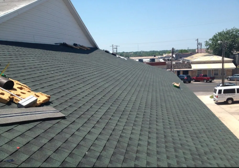 Slide of Roof 1 Construction