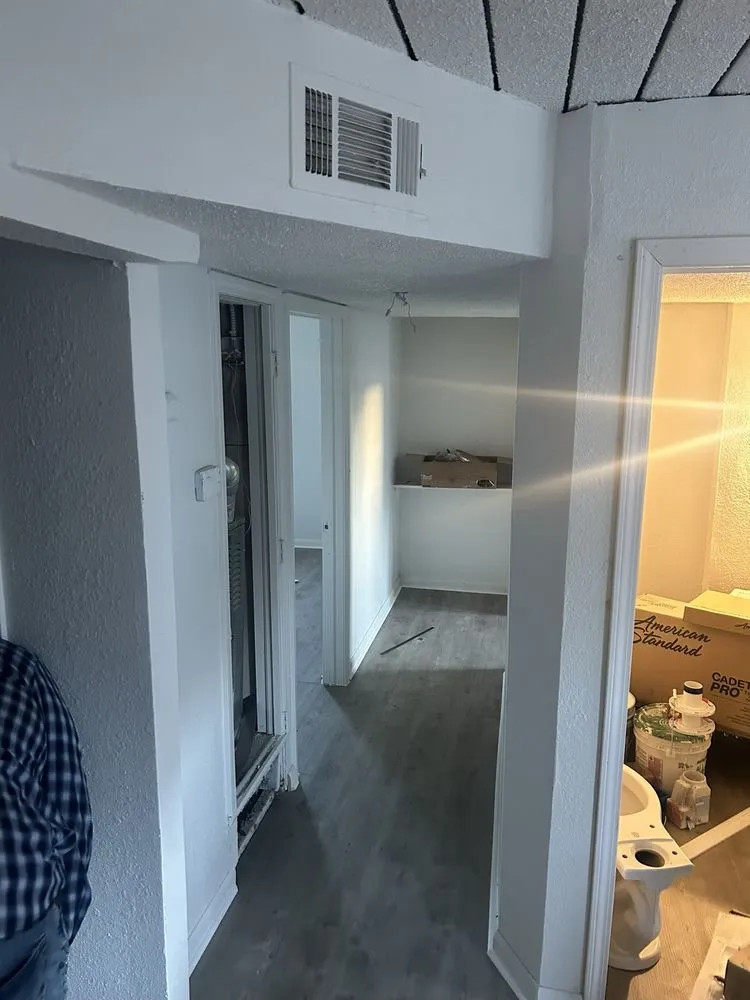 Slide of Roof 66 and Construction