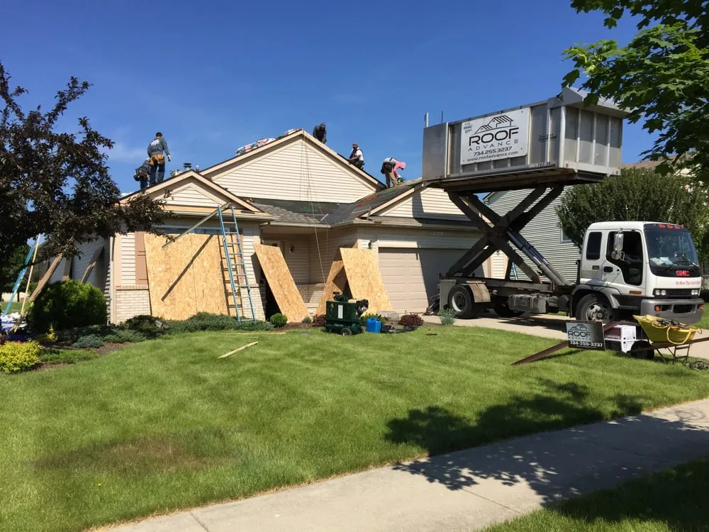 Slide of Roof Advance