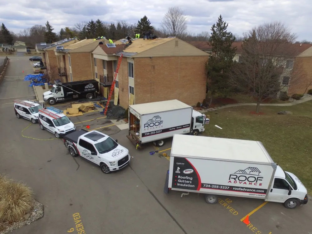 Slide of Roof Advance