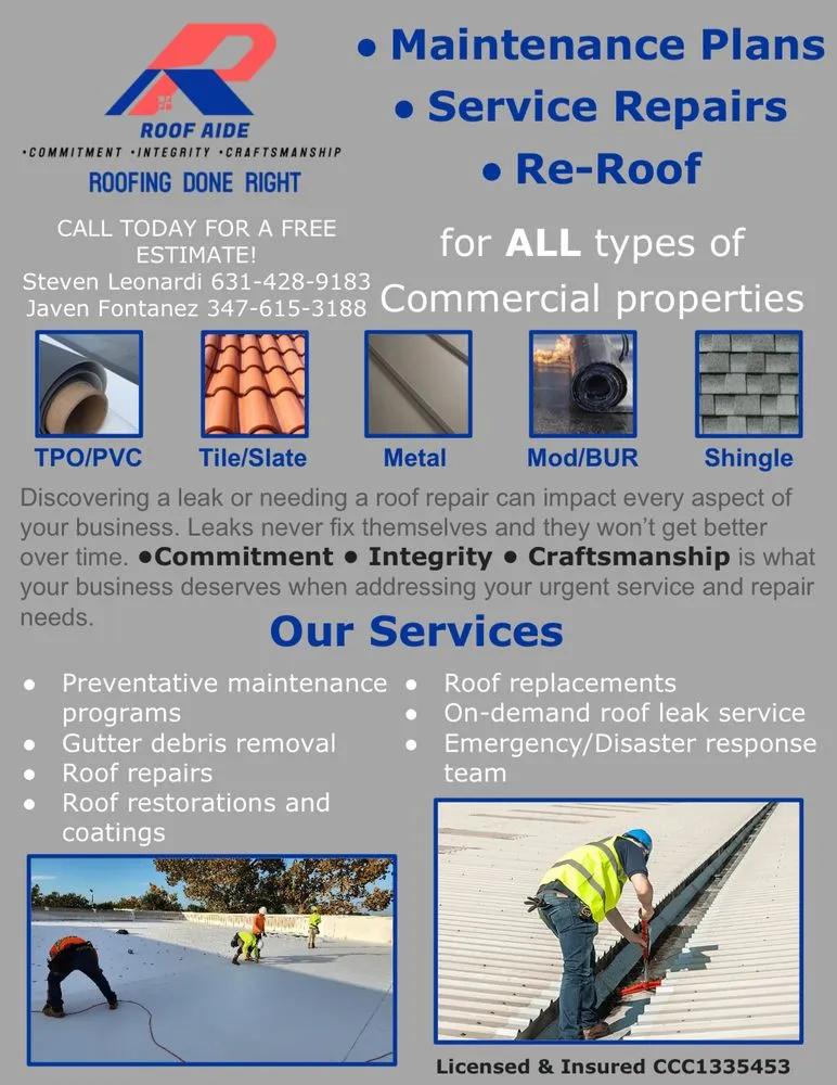 Slide of Roof Aide