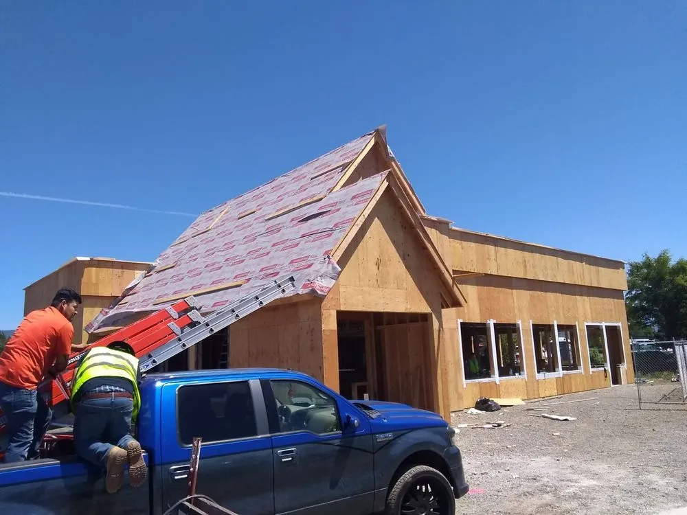 Slide of Roof And Frame Construction
