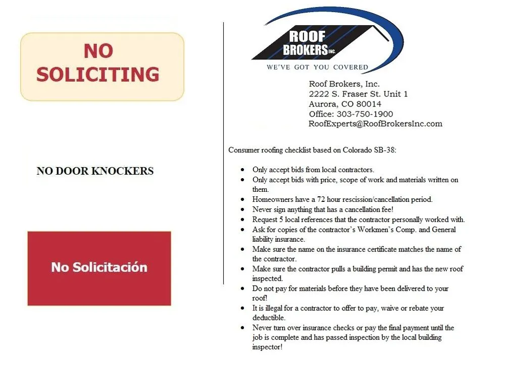 Slide of Roof Brokers